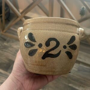 Small Pottery Crock